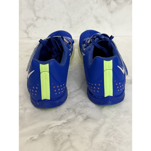Nike Air Zoom Long Jump Elite Track Shoes Cleats Blue CT0079-400 Men’s Size 10